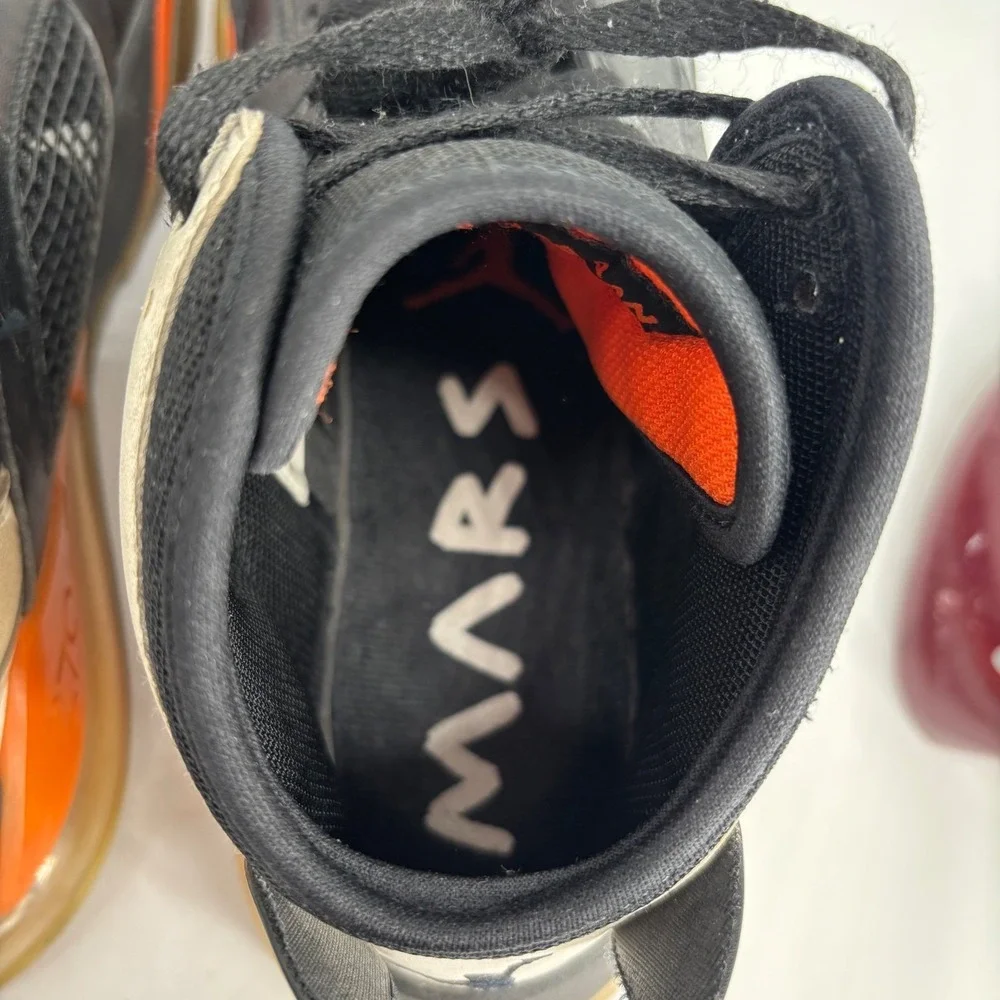 Jordan‎ Mars 270 Basketball Shoes 9 Black Orange CD7070-008 Shattered Backboard